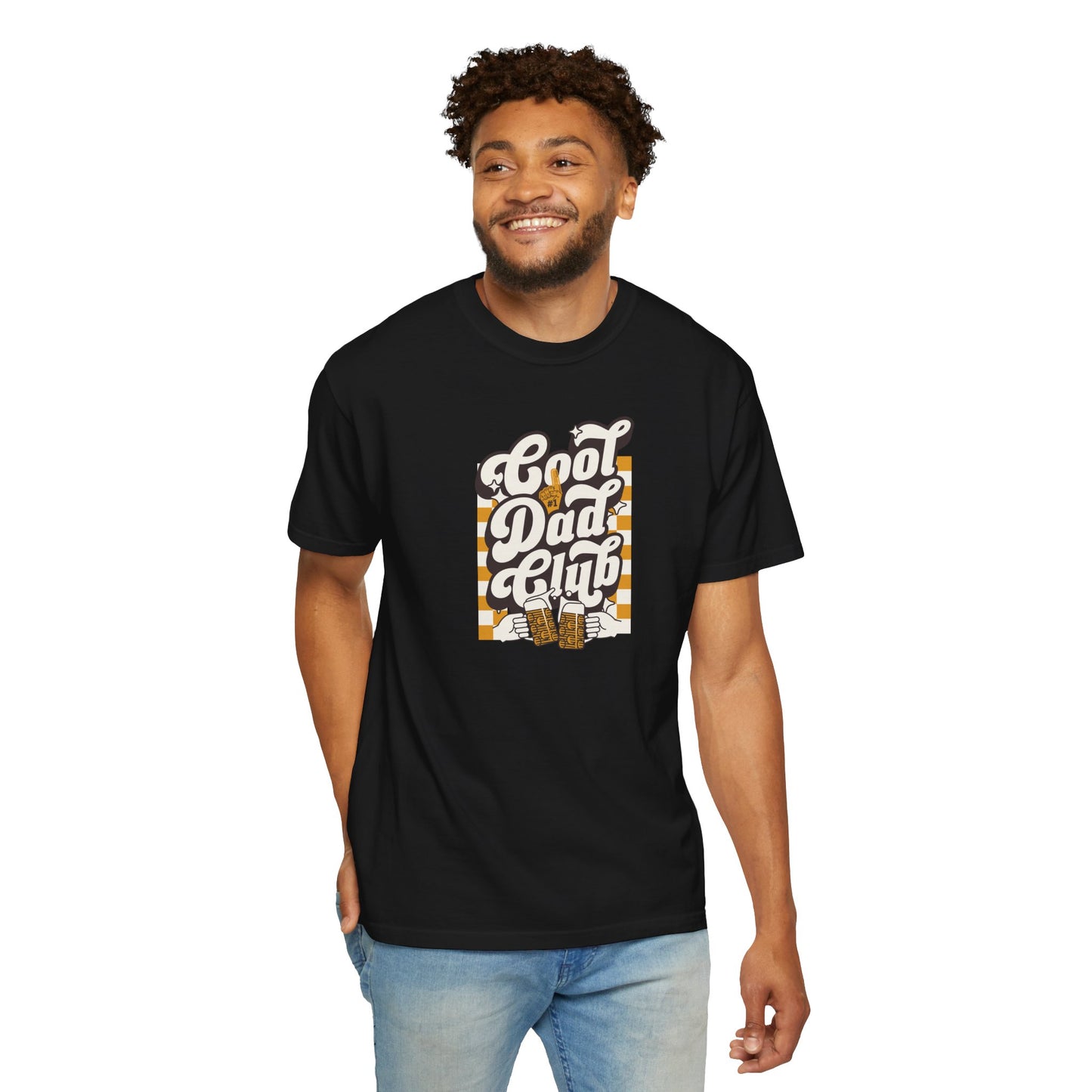 Cool Dad Club Unisex Garment-Dyed T-Shirt | Perfect Gift for Father's Day & Casual Wear